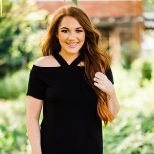 Song & Dance Off Shoulder Knit Halter Neck Top